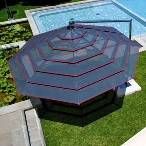 offset patio umbrella / stainless steel