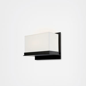contemporary wall light / paper / rectangular