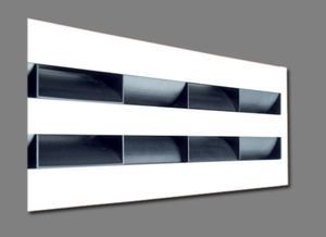 ceiling air diffuser / linear / slot