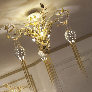 original design ceiling light / iron / halogen / LED