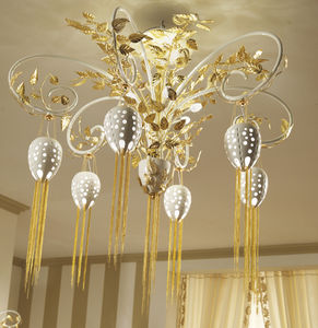 original design ceiling light / iron / halogen / LED
