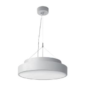 pendant lamp / contemporary / steel / glass