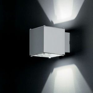contemporary wall light / cast aluminum / methacrylate / LED