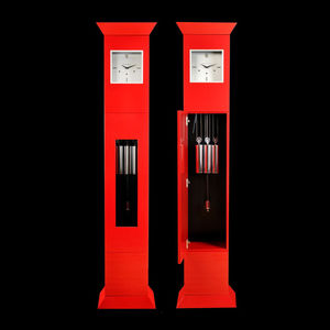 traditional clocks / pendulum / LED / floor-standing