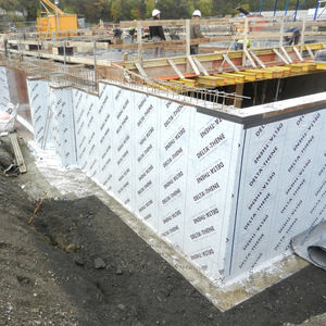 protection waterproofing membrane / for walls / for flooring / for balconies