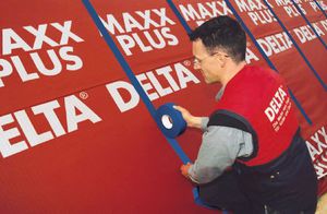 polyethylene waterproofing membrane / for roofs / strip type