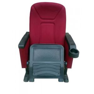 fabric cinema seating / red