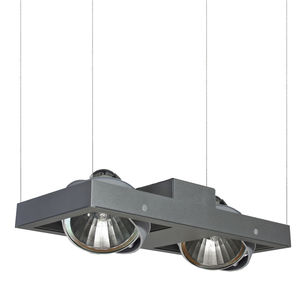 pendant lamp / contemporary / aluminum / adjustable