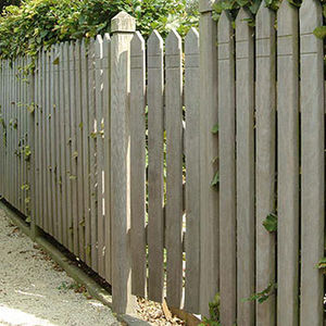 wooden garden gate