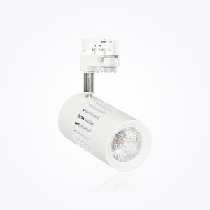 LED track light / round / cast aluminum / commercial