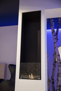 bioethanol fireplace / contemporary / open hearth / 2-sided