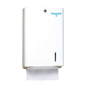 wall-mounted paper towel dispenser / stainless steel