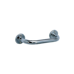 steel grab bar / straight / wall-mounted / commercial