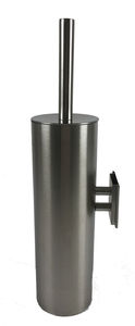 stainless steel toilet brush / plastic / wall-mounted / for hotels