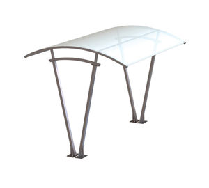 steel cycle shelter