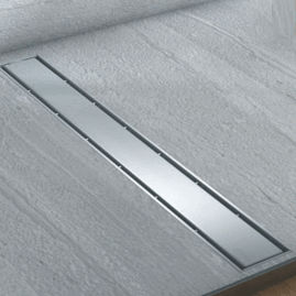stainless steel linear shower drain