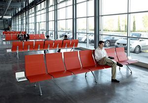 metal beam chairs / 4-seater / 5-person / 8-person