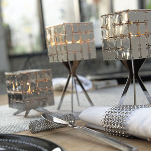 stainless steel tealight holder
