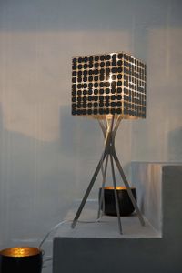 table lamp / contemporary / metal