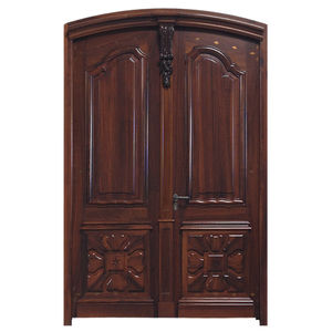 entry door / swing / oak / walnut