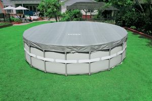 security swimming pool cover / for above-ground pools