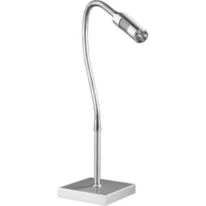 desk lamp / contemporary / brass / brushed aluminum