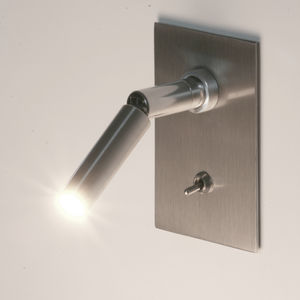 contemporary wall light / metal / LED / IP20