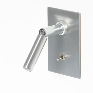 contemporary wall light / metal / LED / IP20