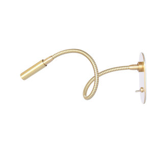 contemporary wall light / metal / LED / IP20