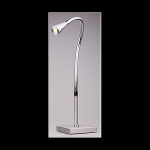 desk lamp / contemporary / brushed brass / brushed aluminum
