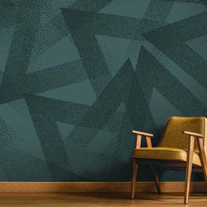 contemporary wallpaper / geometric pattern / panoramic / non-woven