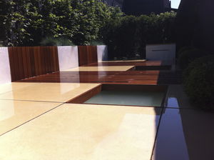 indoor tile / floor / concrete / matte