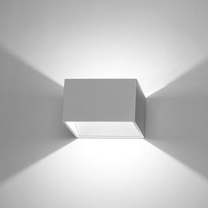 contemporary wall light / aluminum / metal / LED