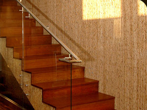 decorative panel / wall-mounted / wood / smooth