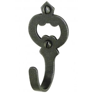 traditional coat hook / brass / iron