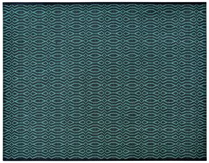 contemporary rug / patterned / linen / viscose