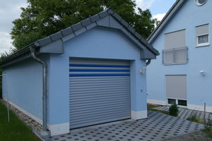roll-up garage doors / aluminum / automatic