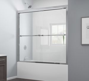 sliding bath screen