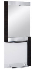 contemporary dressing table / aluminum / wall-mounted / for hairdressers