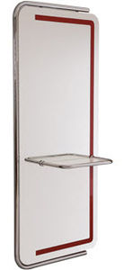 contemporary dressing table / aluminum / wall-mounted / for hairdressers