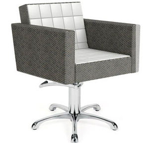 fabric beauty salon chair / star base