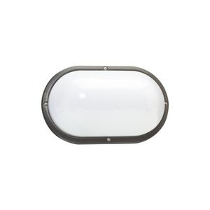 industrial style wall light / outdoor / opalescent glass / cast aluminum