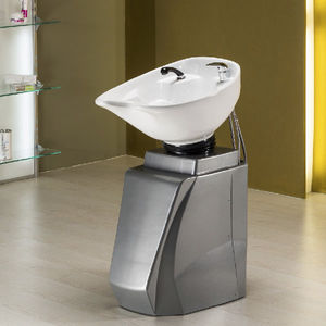 free-standing washbasin / polyethylene / contemporary / for hairdressers