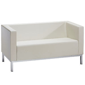 contemporary sofa / leather / for beauty salons / for hairdressers