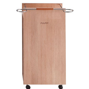 treatment trolley / for beauty salons / laminate / plastic
