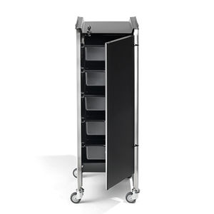 treatment trolley / for beauty salons / stainless steel