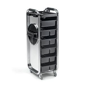 treatment trolley / for beauty salons / metal