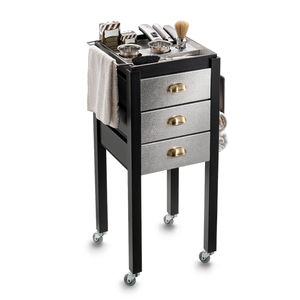 treatment trolley / wooden / for hairdressers