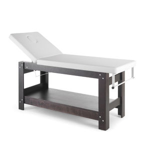 hydraulic massage table / wooden