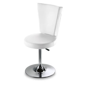 synthetic leather beauty salon chair / adjustable / central base